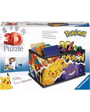 RAVENSBURGER Puzzle 3d storage box - pokemon
