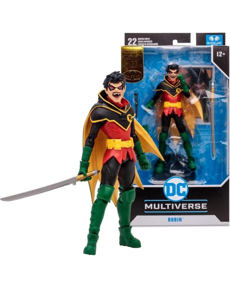MCFARLANE TOYS Figura mcfarlane dc multiverse damian wayne robin 17cm