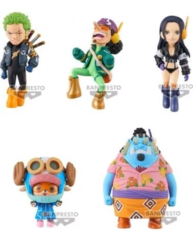BANPRESTO Figura one piece world collectable egg head 2 1 de 7cm unidad aleatoria