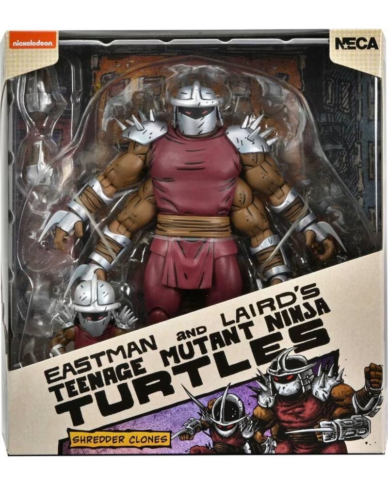 NECA Figura tortugas ninja shredder clone mini shredder