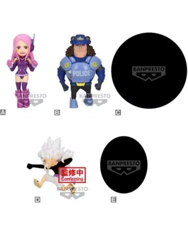 BANPRESTO Figura one piece world collectable egg head 3 unidad aleatoria