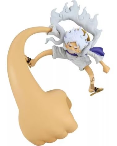 BANPRESTO Figura one piece monkey d luffy fl gear 5 vol 4 12cm