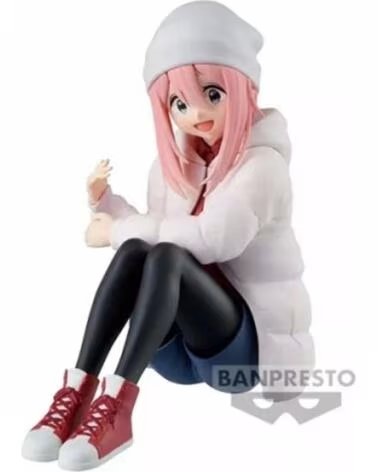 BANPRESTO Figura laid back camp season 3 nadeshiko kagamihara 10cm
