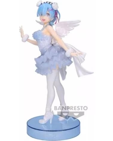 BANPRESTO Figura re zero starting life in another world espresto clear drssey rem special color ver 22cm