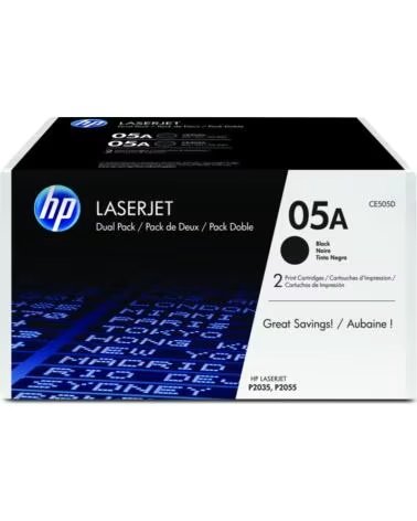 HP Pack toner laserjet p2035 - 2055d - 2055dn toner negro pack 2