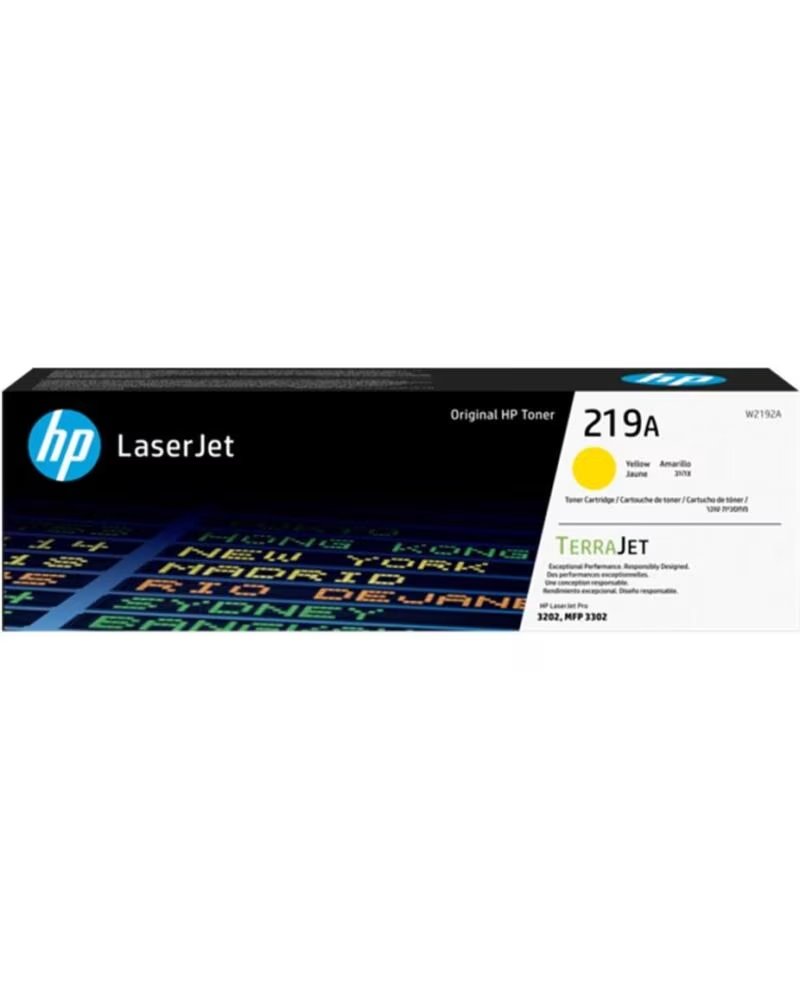 HP Toner 219a yellow original laserjet cartridge