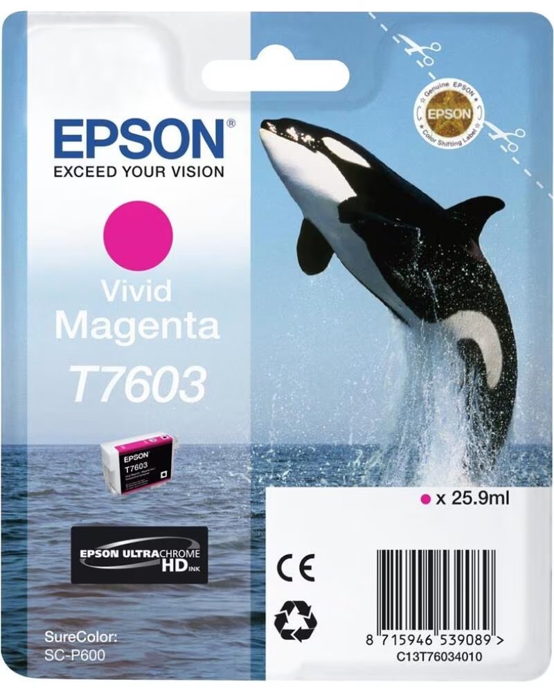 EPSON Cartucho tinta surecolor sc - p600 magenta