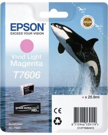 EPSON Cartucho tinta surecolor sc - p600 magenta claro