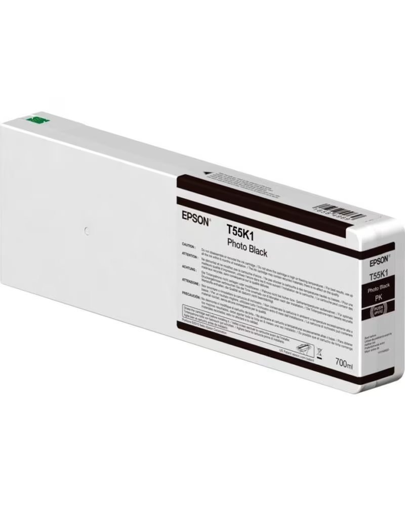 EPSON Cartucho tinta t55k100 ultrachrome hdx - hd photo black 700ml