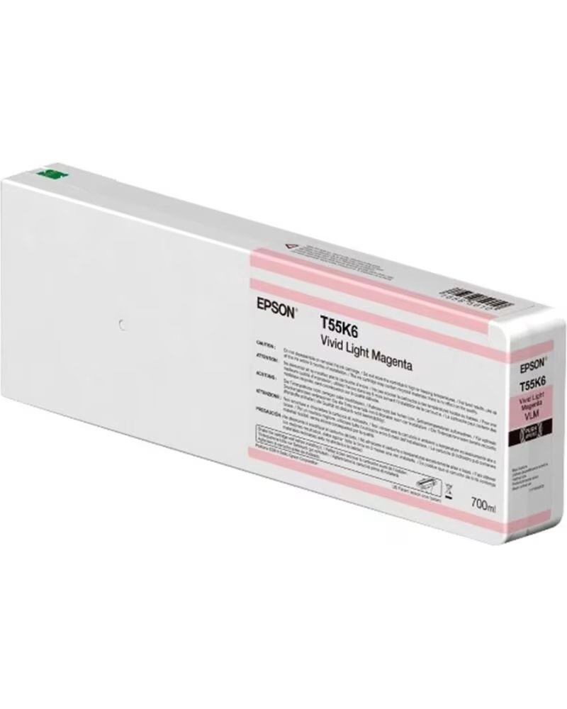 EPSON Cartucho tinta t55k600 ultrachrome hdx - hd light magenta 700ml