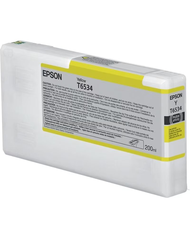 EPSON Cartucho tinta stylus pro - 4900 amarillo 200ml