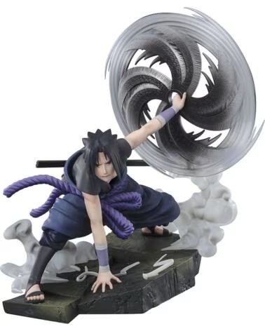 TAMASHII NATIONS Figura figuarts zero extra battle naruto sasuke uchiha the light dark of the mangekyo sharingan