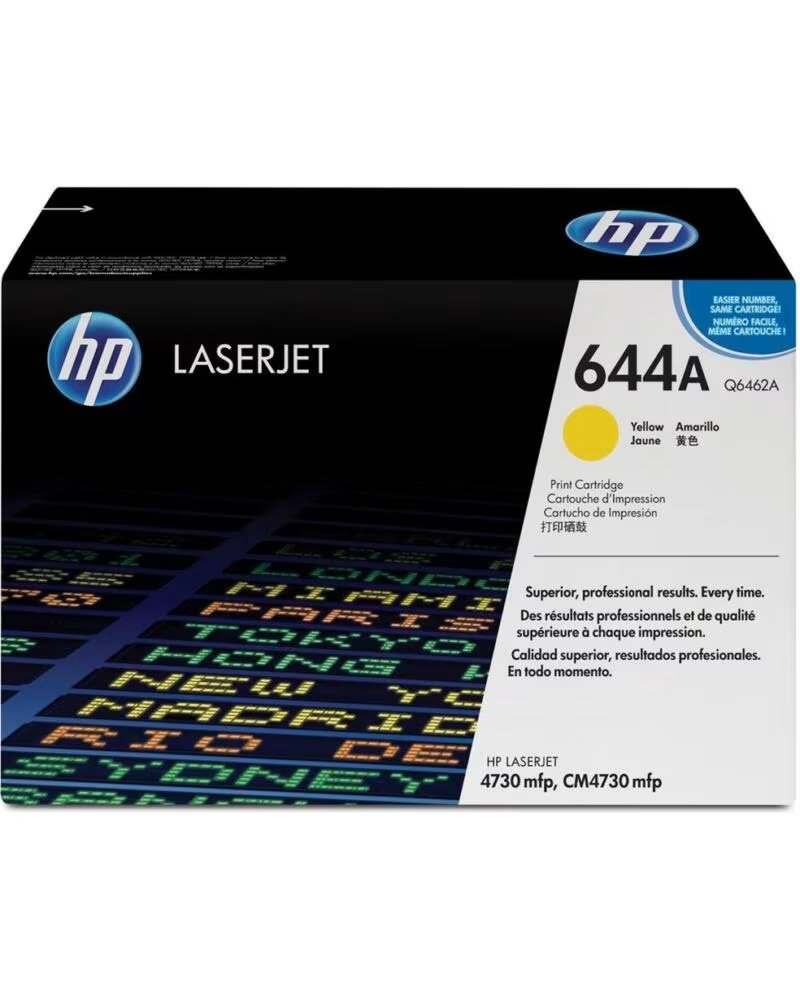 HP Toner laserjet color 644a amarillo