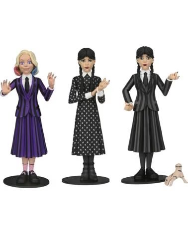 NECA Surtido figuras wednesday addams toony terrors 12 unidades