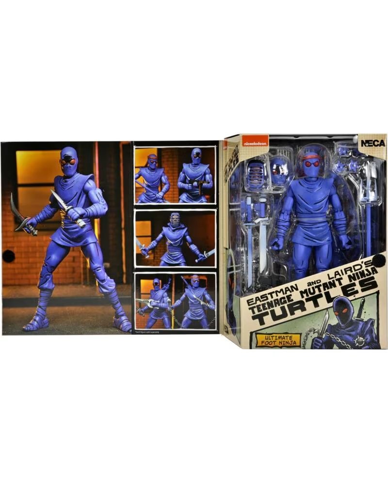 NECA Figura tortugas ninja mirage comics ultimate foot ninja