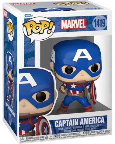 FUNKO pop marvel new classics capitan america