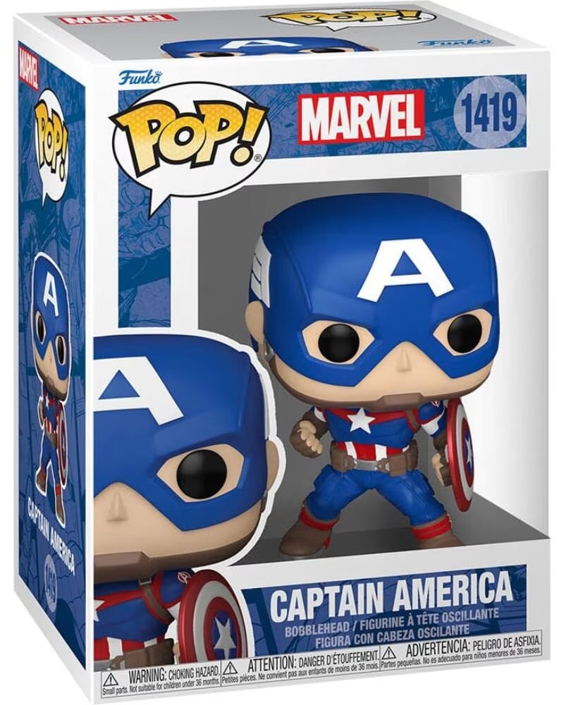 FUNKO pop marvel new classics capitan america