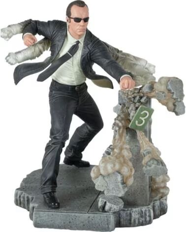 DIAMOND SELECT TOYS Figura diamond collection the matrix gallery agent smith