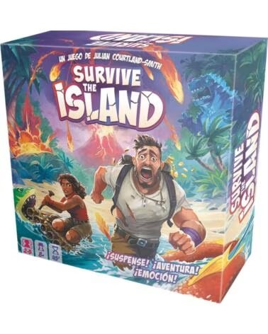 ASMODEE Juego de mesa survive the island