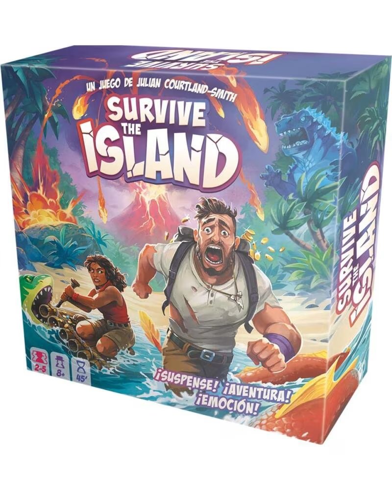 ASMODEE Juego de mesa survive the island