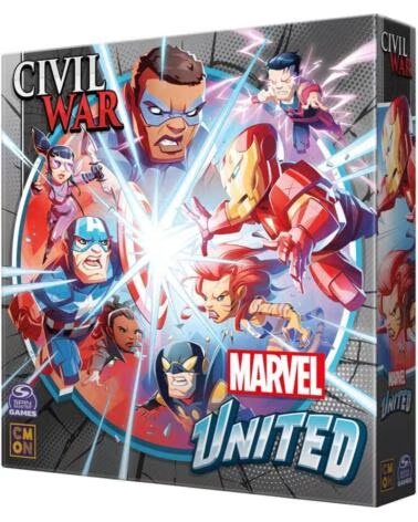 ASMODEE Juego de mesa marvel united civil war
