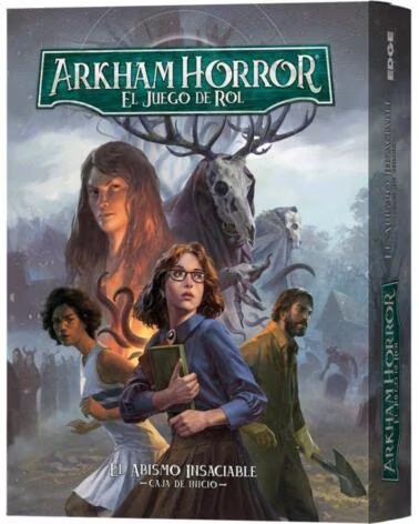 ASMODEE Arkham horror el juego de rol caja de inicio