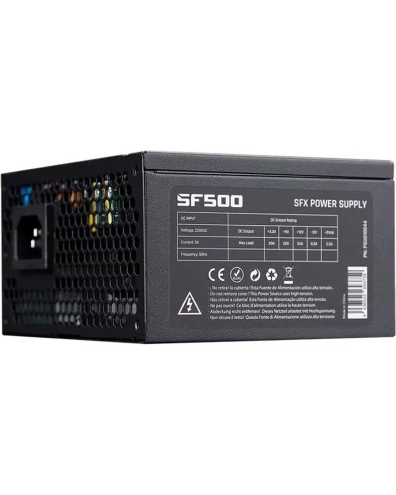 HIDITEC Fuente de Alimentacion SF500- 500W- Ventilador 8cm