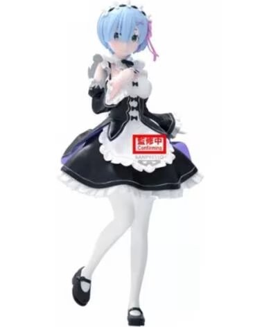 BANPRESTO Figura re zero starting life in another world glitter glamours rem maid ver 24cm