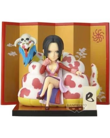 BANPRESTO Figura one piece world collectable special boa hancock salome 6cm