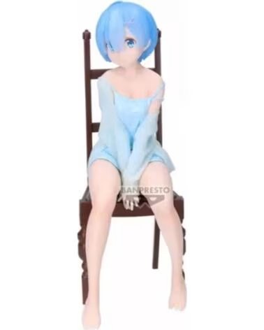 BANPRESTO Figura re zero starting life in another world relax time rem another color ver 20cm