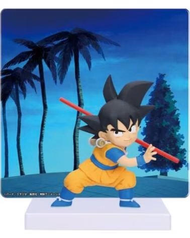 BANPRESTO Figura dragon ball daima goku con panel 7cm