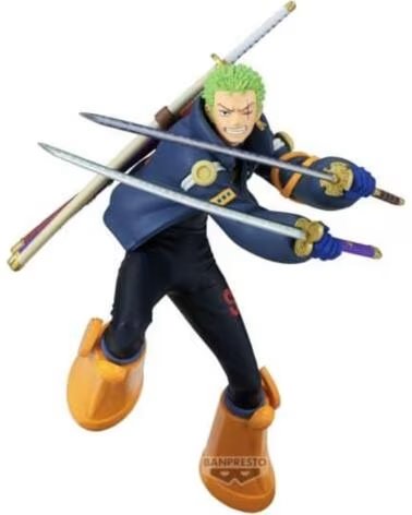 BANPRESTO Figura one piece battle record collection roronoa zoro 16cm
