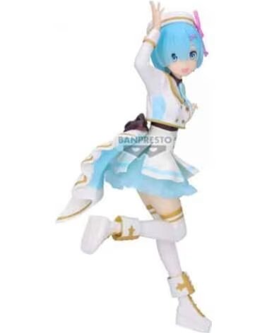 BANPRESTO Figura re zero starting life in another world espresto stage costumes rem 22cm
