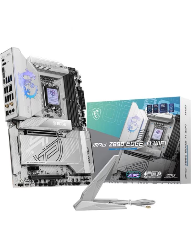 MSI Placa base z890 lga 1851 edge ti wifi atx 4xddr5
