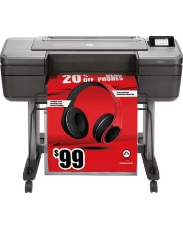 HP Plotter designjet z6 postscript a1 - usb - red