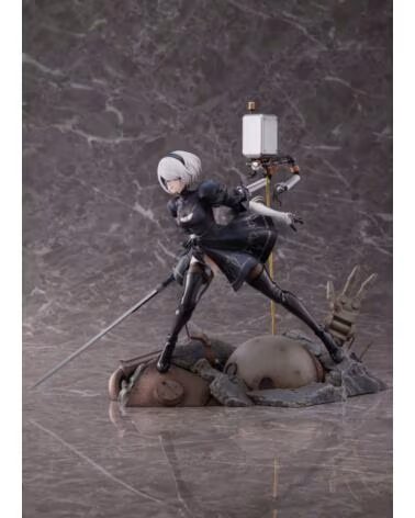 ANIPLEX Figura 2b deluxe edition statue 20 cm nier automata ver 1 1a 1 - 7 scale