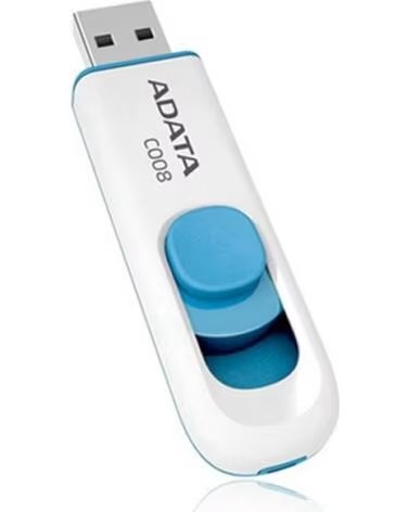 ADATA Memoria usb 2 0 c008 32gb blanco - azul