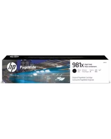 HP Cartucho tinta pagewide enterprise 981x negro