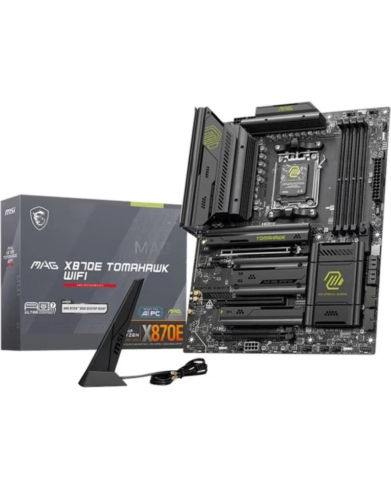 MSI Placa base mag x870e tomahawk wifi atx - 4x ddr5 - 4x sata 6gb - s am5