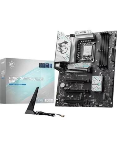 MSI Placa base b860 gaming plus wifi atx - 4x ddr5 - 4x sata 6gb - s lga 1851