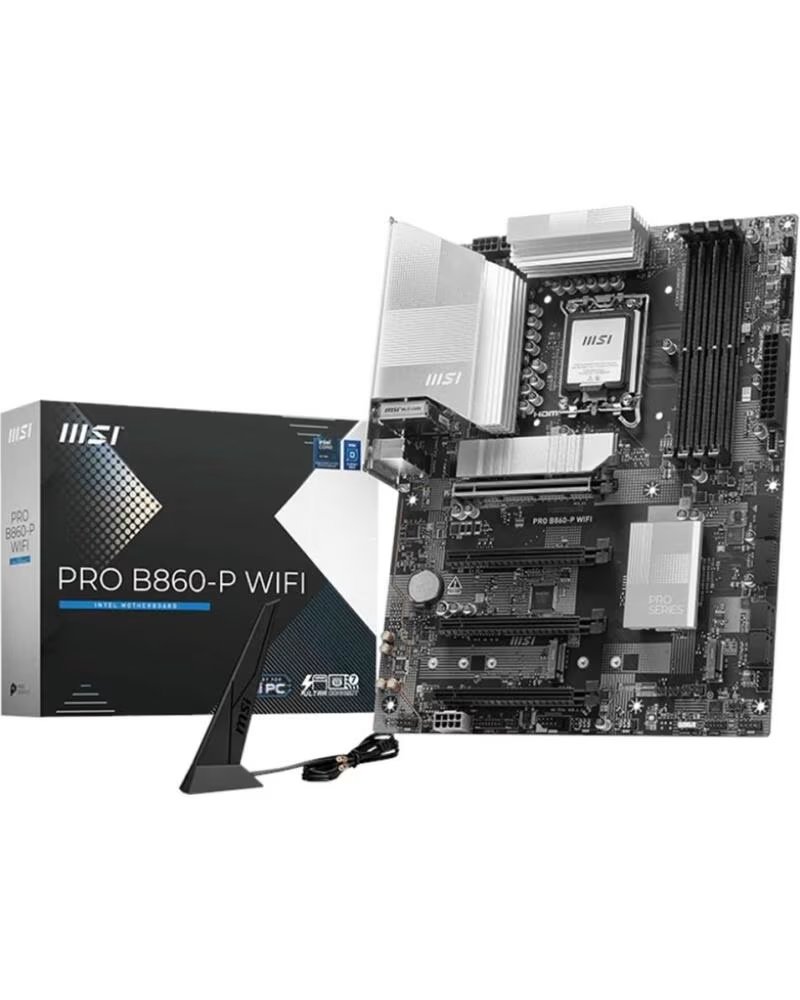 MSI Placa base pro b860 - p wifi atx - 4x ddr5 - lga 1851