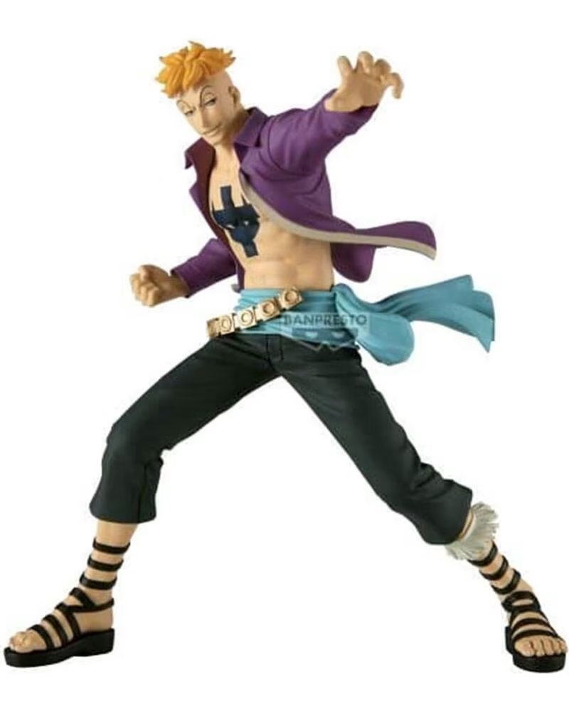 BANPRESTO Figura one piece battle record collection marco 14cm