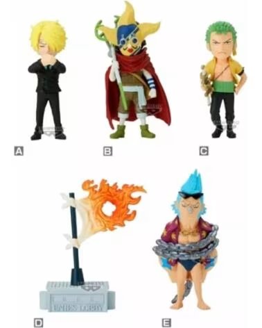 BANPRESTO Figura one piece world collectable enies lobby 2 unidad aleatoria