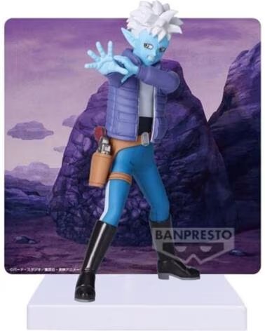 BANPRESTO Figura dragon ball daima glorio con panel 14cm