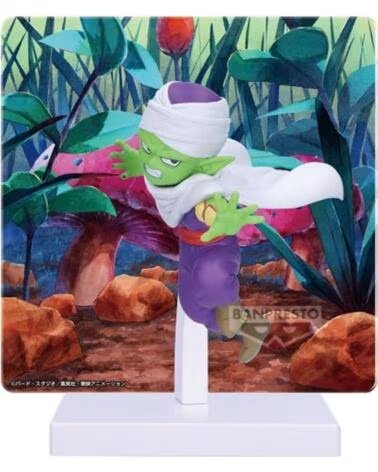 BANPRESTO Figura dragon ball daima piccolo mini con panel 8cm