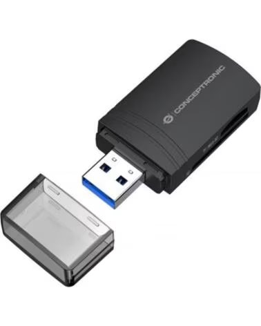 CONCEPTRONIC Lector de tarjetas usb 3 0 bian06b sd - sdhc - sdxc - microsd - tflash