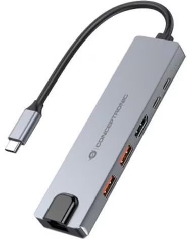 CONCEPTRONIC Docking station donn29g usb tipo c 6 en 1