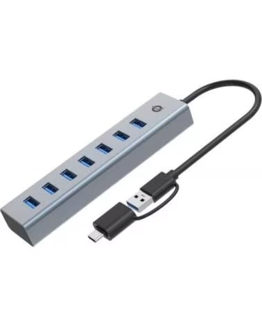 CONCEPTRONIC Hub hubbies21g usb 3 0 - usb tipo c 7 en 1