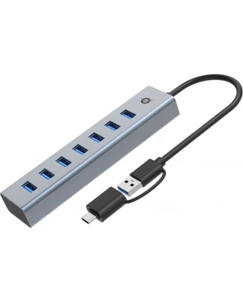 CONCEPTRONIC Hub hubbies21g usb 3 0 - usb tipo c 7 en 1