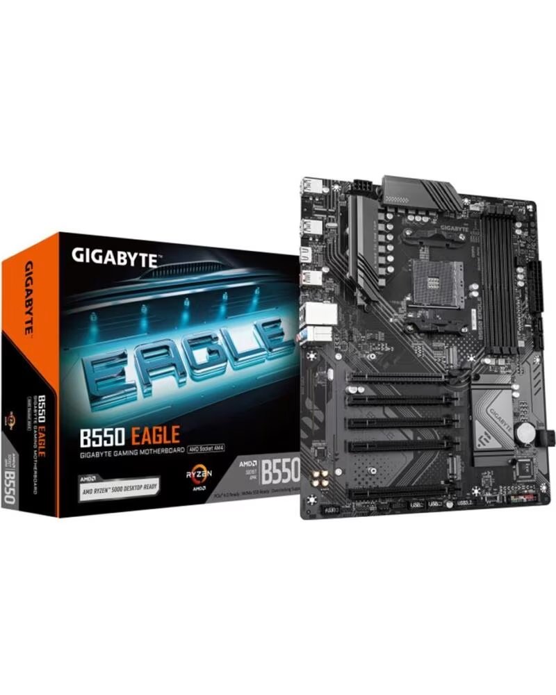 GIGABYTE Placa base b550 eagle atx - 4x ddr4 - 4x sata3 am4